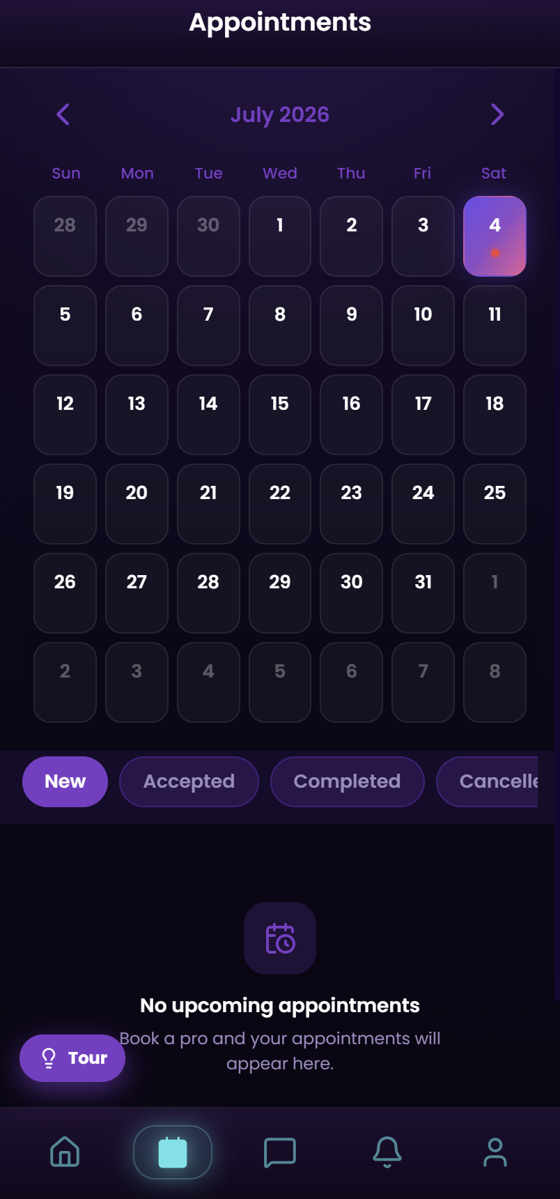 MAGNAT3 — Calendar