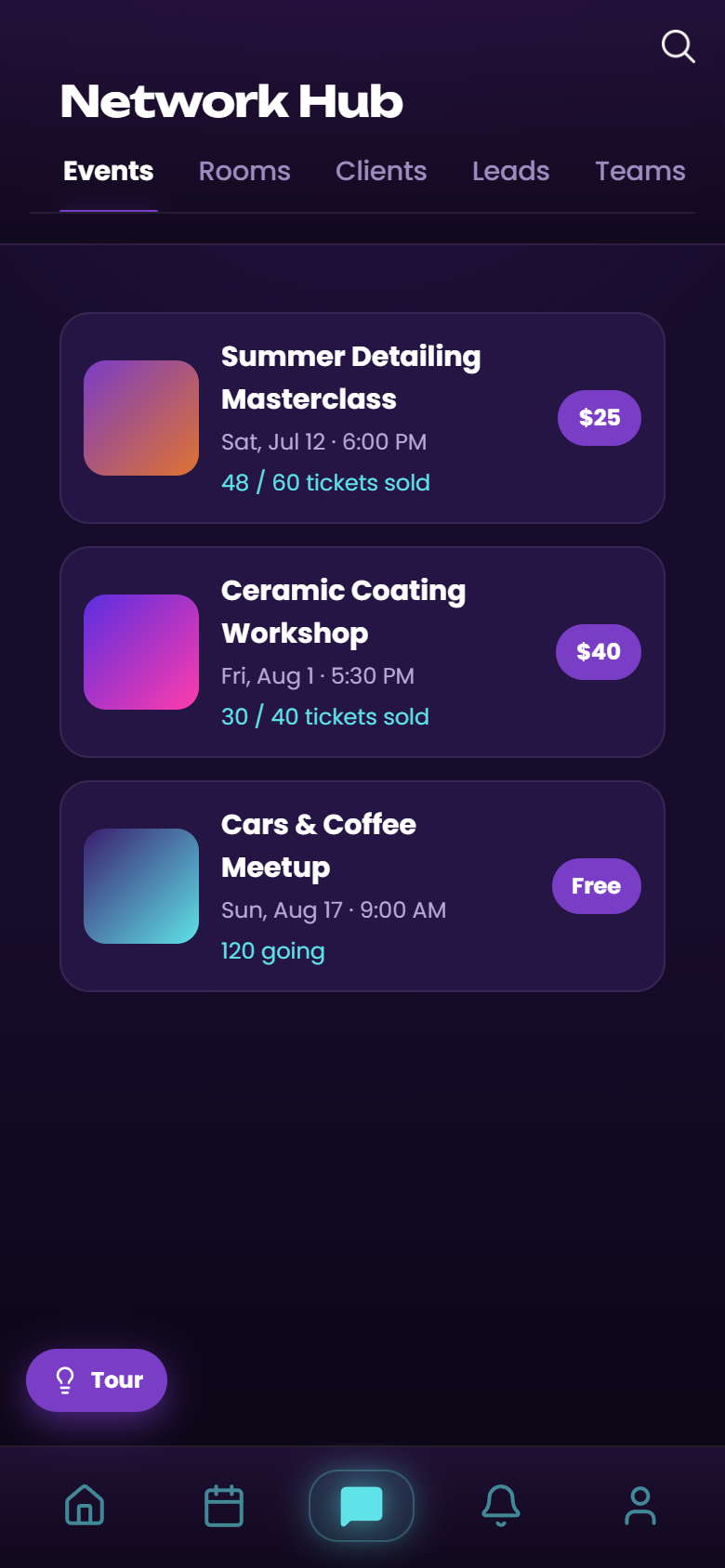 Events & Ticketing
