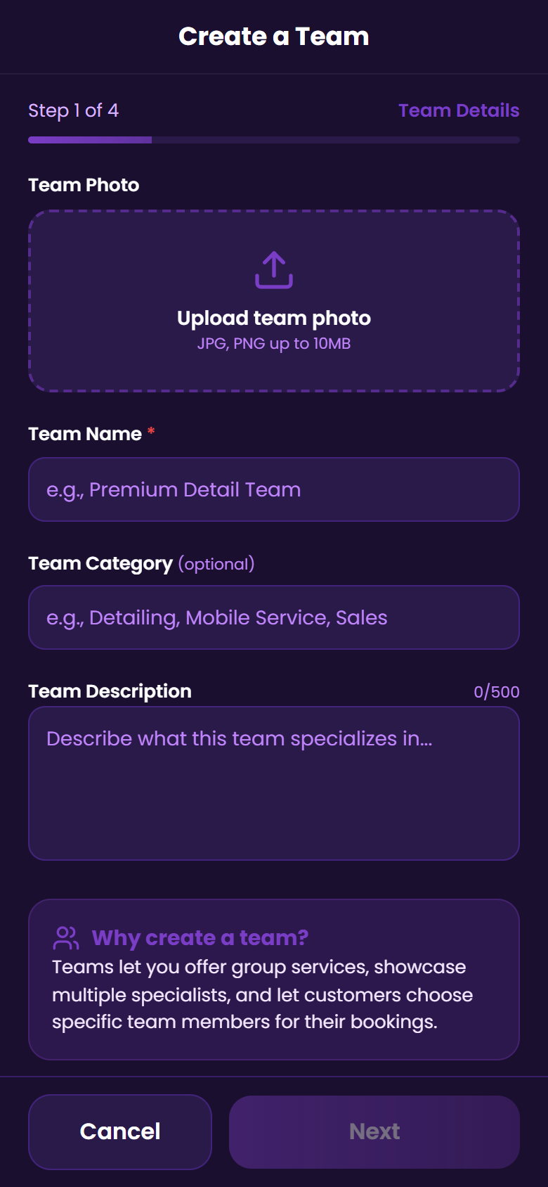 Build a Team